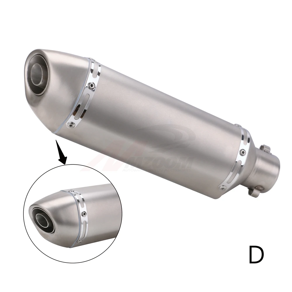 51 мм универсальный глушитель выхлопной трубы мотоцикла с дБ убийца для Ninjia300 Z750 R25