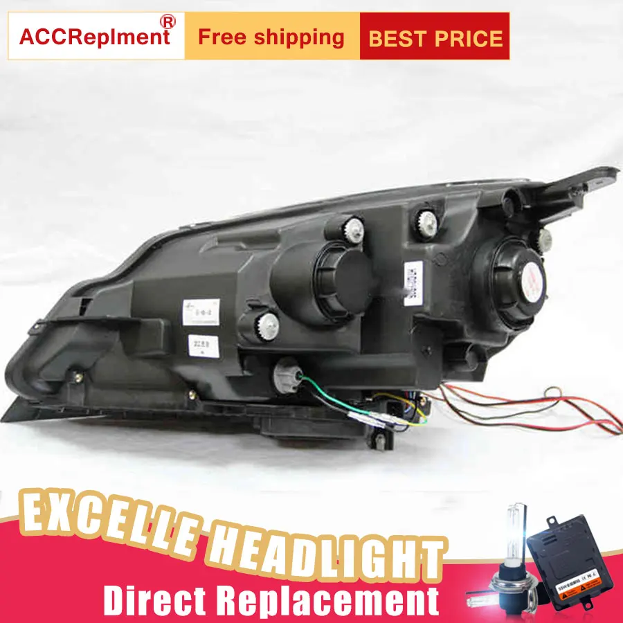 

2Pcs LED Headlights For Buick EXCELLE-GT 2009-2013 led car lights Angel eyes xenon HID KIT Fog lights LED Daytime Running Lights