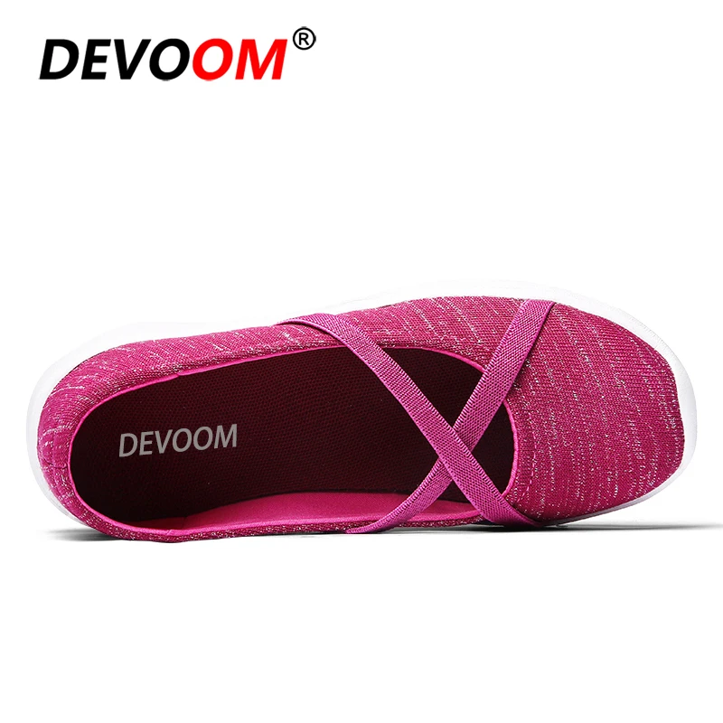 Женские туфли на плоской подошве Gravida летние однотонные для медсестры платформе