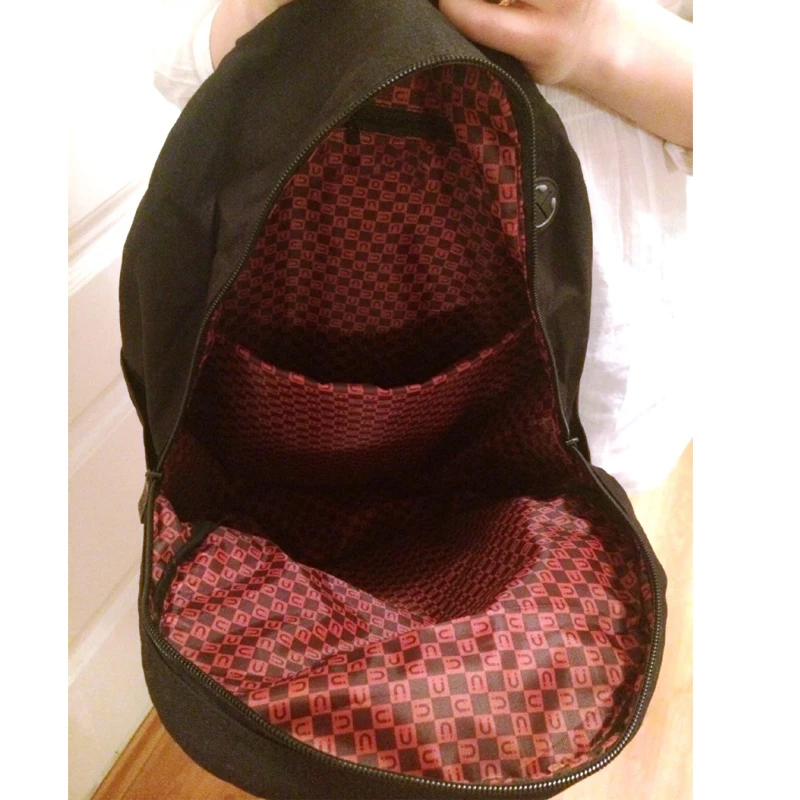 

FORUDESIGNS Vintage Book Shelf Printed Children School Bags Funny Play Kitty Canvas Bagpacks for Teenager Girls Canvas Backpacks