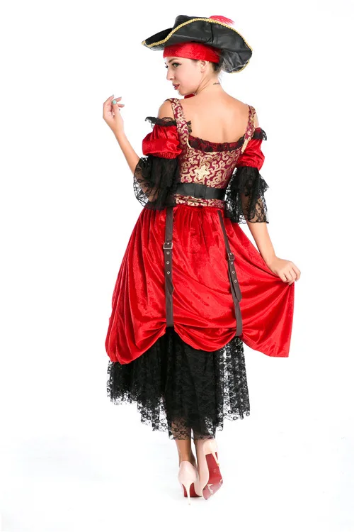 

Luxury Pirates, Women Knights Queen Costumes, Halloween Stage Costumes