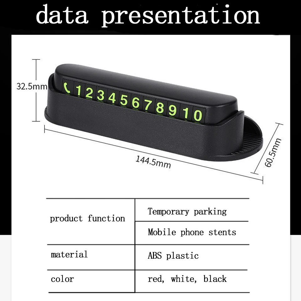 Автомобильный магнитный держатель для парковочной карты мобильный телефон Renault
