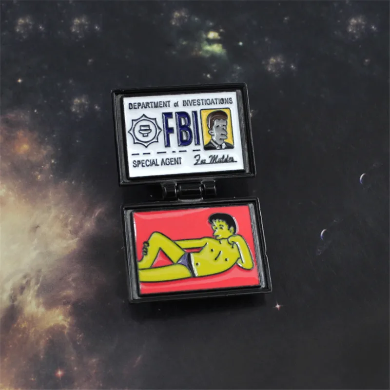 Персональный Флип мультфильм анимированные комедийные персонажи Milhouse FBI