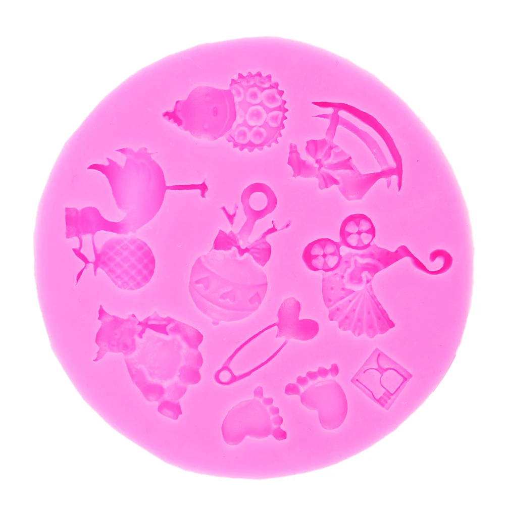 Силиконовая форма для детского праздника помадки инструменты украшения тортов