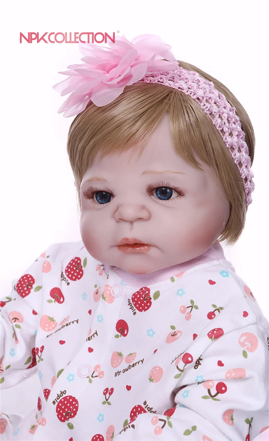 Кукла NPKCOLLECTION розовая силиконовая Реалистичная ручной работы | Игрушки и хобби