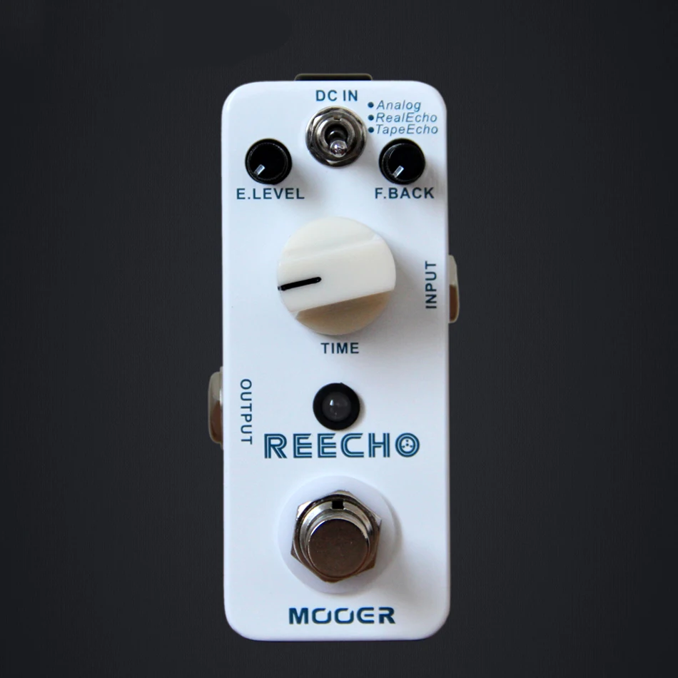 Mooer Reecho Delay гитарные педали эффектов аналоговые/Настоящие эхо/ленты эхо истинный