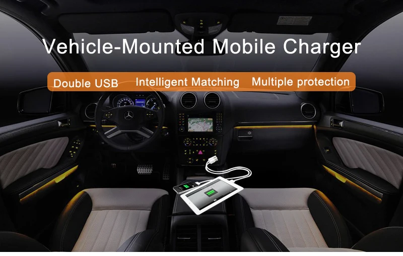 Двойной USB зарядное устройство для Toyota VIGO USB адаптер разъем интерфейс автомобиля 2 порта интерфейс приборной панели гнездо модификация автомобиля