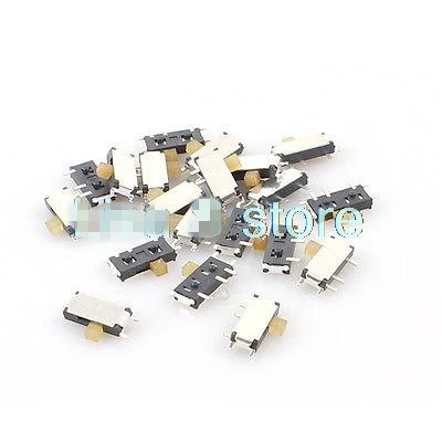 10/20/50 шт. DC 50 в 0.3A 7 Pin On-On 2 Положение 1P2T SPDT SMD SMT горизонтальный скользящий