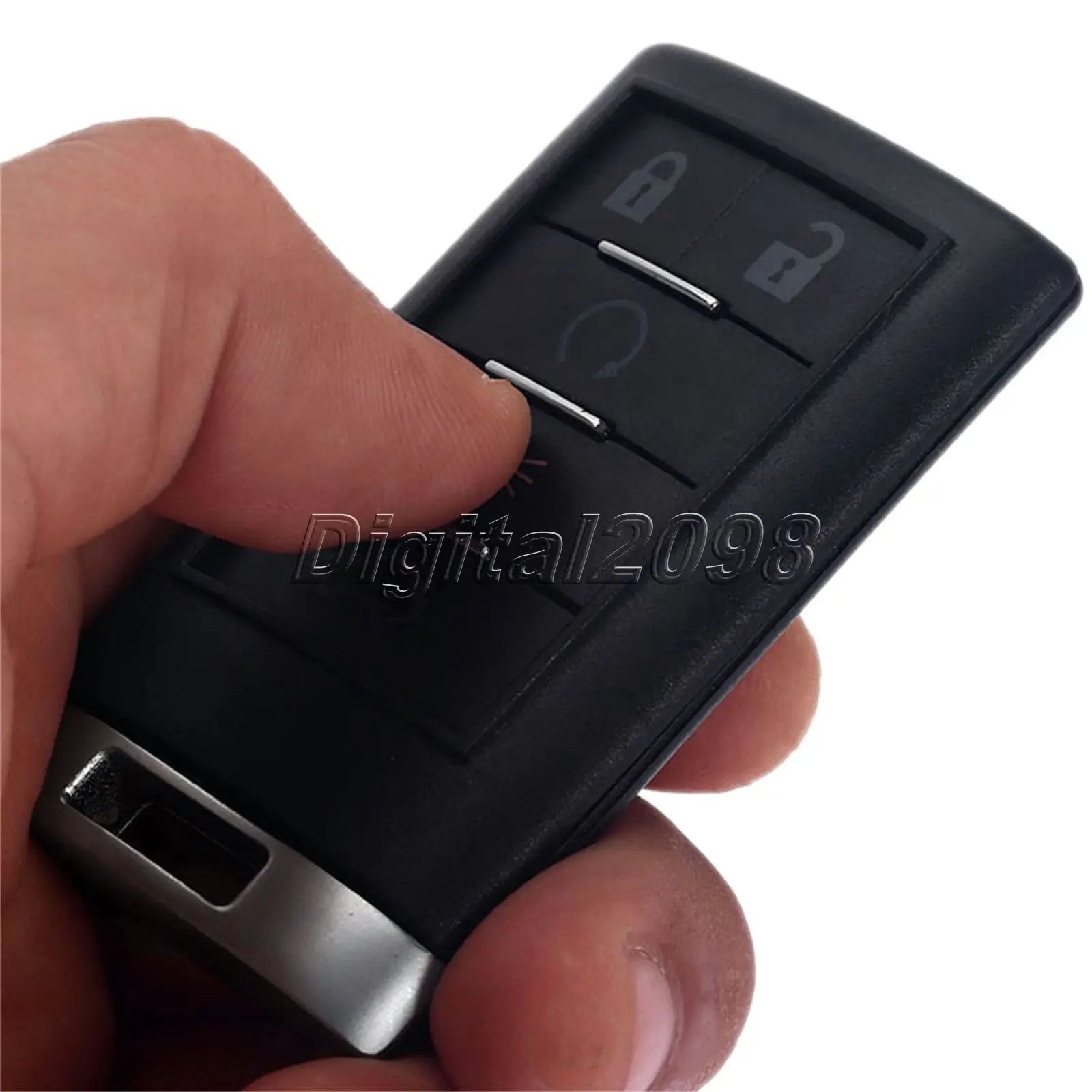 Yetaha 5 кнопок Блокировка входа разблокировка ствола релиз ключ оболочка с умным Fob