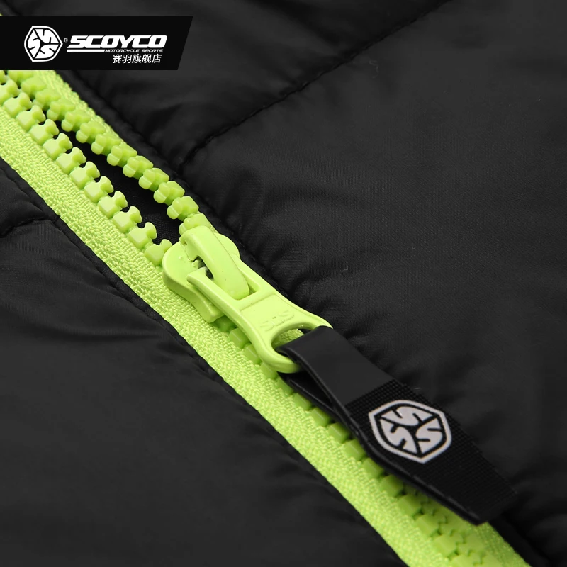 Scoyco jk55 Защитная куртка Спорт Мотоцикл отдых гонки Светоотражающие Утепленная