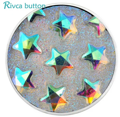 Высокое качество Rivca кнопки красочные акриловые защелки застежка молния