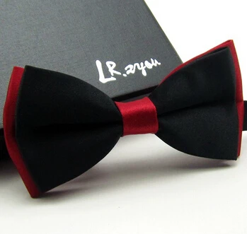 Новый галстук бабочка модный мужской для мужчин свадьбы жениха цветное