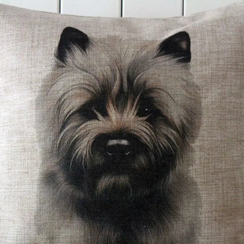 Декоративный Чехол Подушка LINKWELL 18 &quotx 18&quot всемирно известная собака Norwich Terrier|case