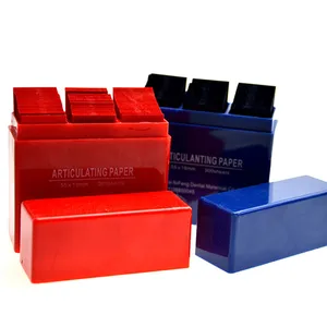 300 листов, стоматологическая бумага для сочленения, голубые полоски, стоматологические лабораторные продукты, уход за зубами, аксессуары для отбеливания 55*18 мм