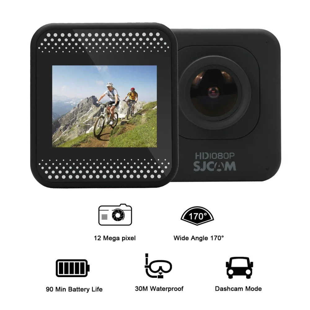 Оригинальная Спортивная Экшн-камера SJCAM M10 Full HD 1080P для дайвинга 30M Водонепроницаемая камера DVR видеокамера M10 Спортивная DV камера