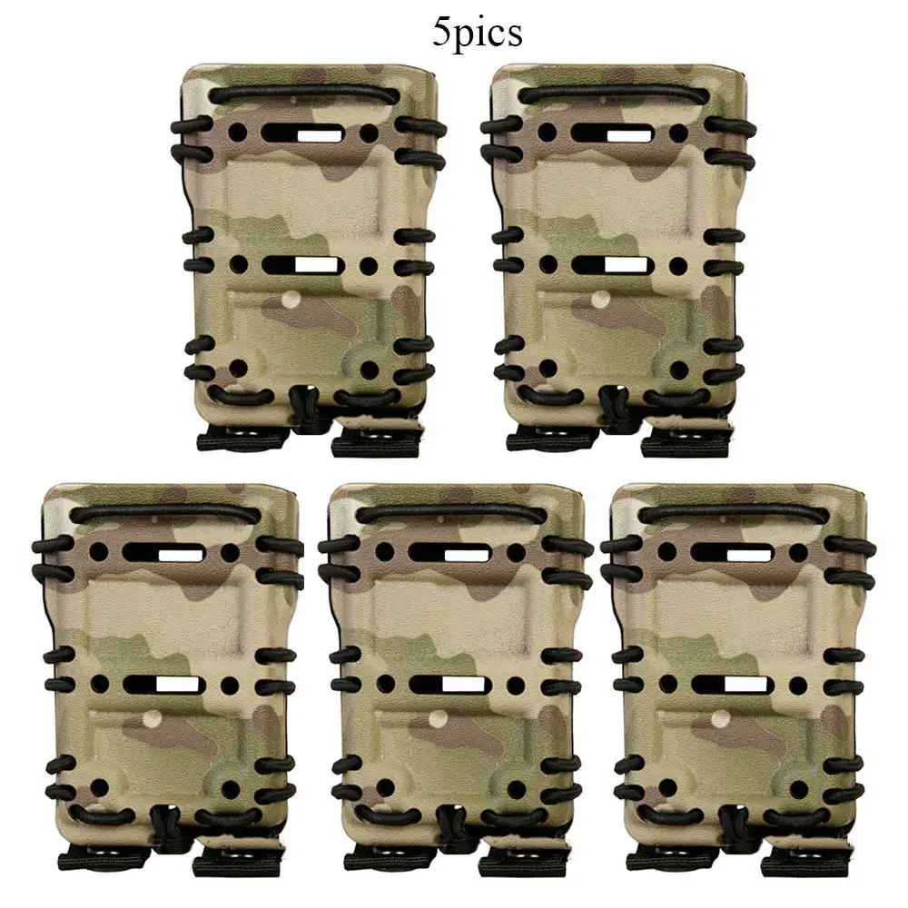 Multicam EMERSON 5,56 мм подсумок M4 AR15 556 5,56 223 тактический Молл Скорпион Регулируемая кобура Mag случае Перевозчик Мультикам Доры - Цвет: Multicam
