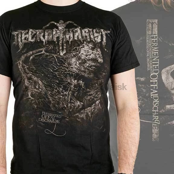 Некрофаг-ферментированный разряд-футболка S-M-L-XL-2XL новый официальный | Мужская