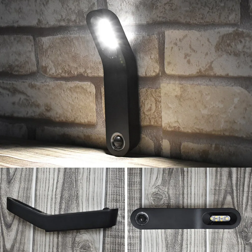 USB Rechargeable LED PIR Infrared Body Induction Night Lamp Bedroom Smart Heat Transfer Light | Лампы и освещение