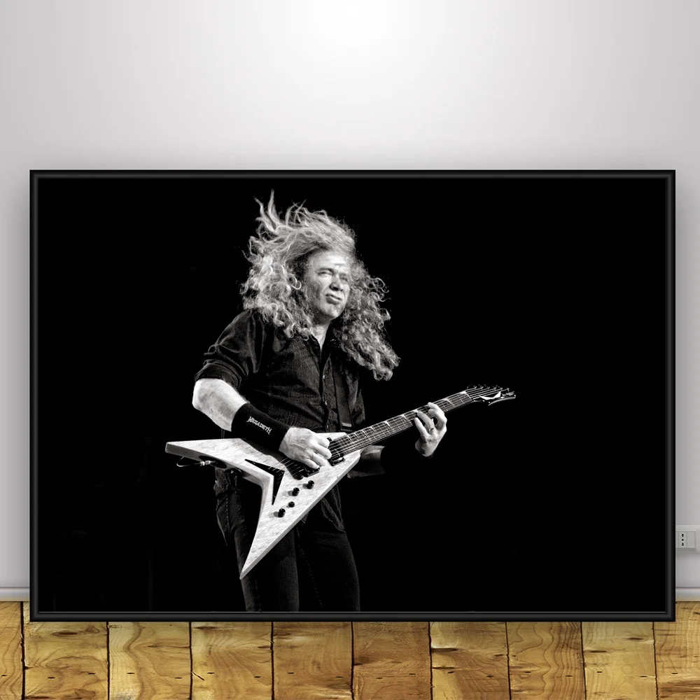 David Scott Mustaine Art Silk Poster Home Decor 12x18 16x24inch | Дом и сад