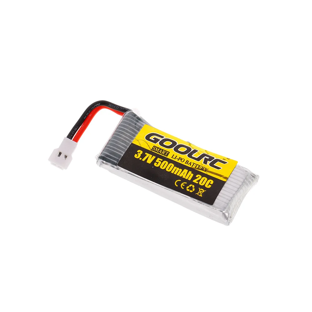 GoolRC 4 шт 3 7 V 500mAh 20C Li-po батарея с в 1 U4 быстрое умное зарядное устройство для T33 JJR/C H43WH