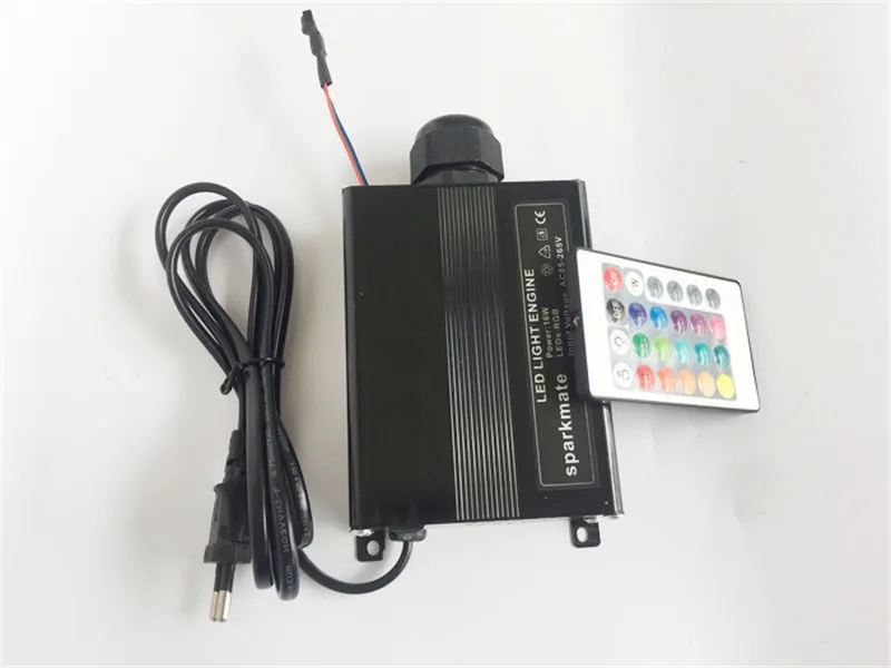 Оптоволоконный светильник s RGB Мерцающий СВЕТОДИОДНЫЙ волоконно оптический