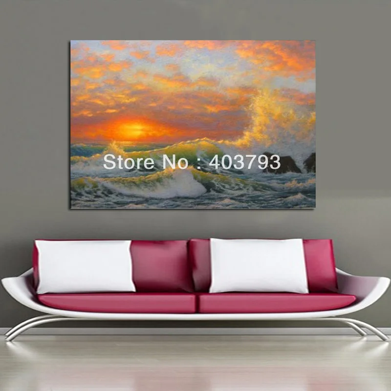 Современная абстрактная картина маслом на холсте огромное настенное искусство