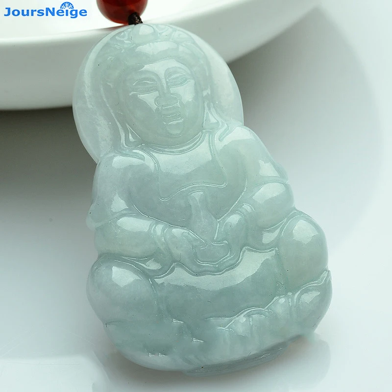 Натуральный камень из Мьянмы подвески Guanyi ожерелье на удачу тонкая резьба