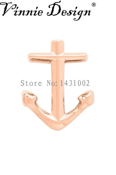 Vinnie Дизайн Ювелирные изделия якорь горка талисманы подходит на вратарь браслет
