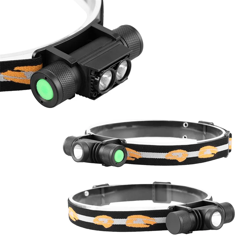 

1PC 3W L2/T6 LED Headlight Mini White Light Head Lamp Flashlight 18650 Battery Headlamp For Camping Fishing Hunting