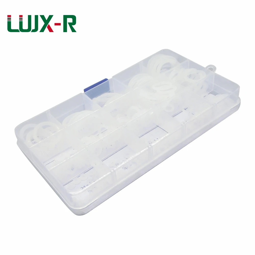 LUJX R 200 шт. набор уплотнительных колец масляные уплотнители ассортимент белых