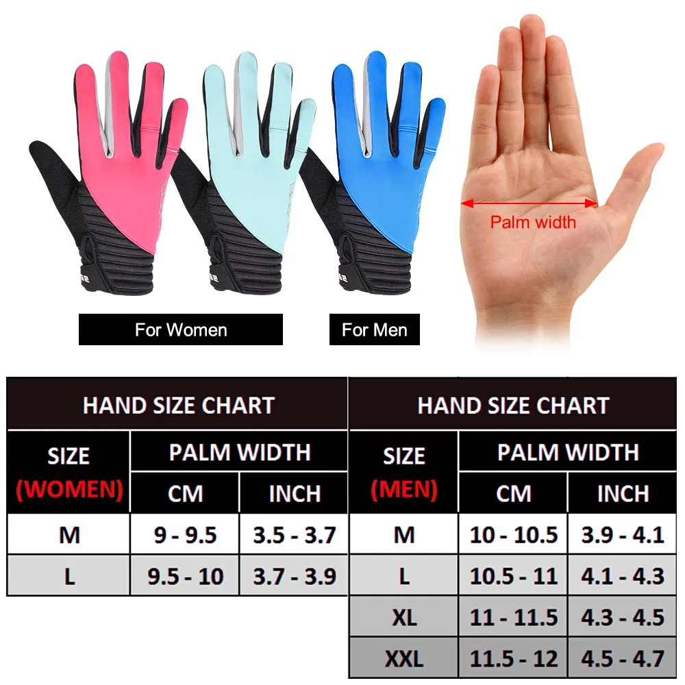 

Winter Gloves Professional Touch Screen Outdoor Warm Running Biking Sport Gloves Motorcycle Cycling Bicycle Gloves for Men Women