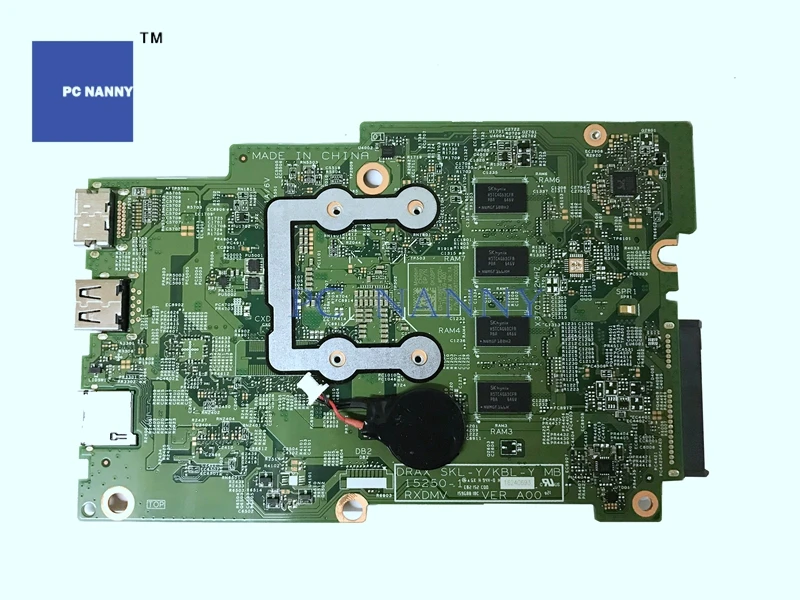 Материнская плата PCNANNY K08PT 0K08PT 15250 1 для DELL INSPIRON 11 3000 3179 w/ Intel Core m3 7Y30 класс A