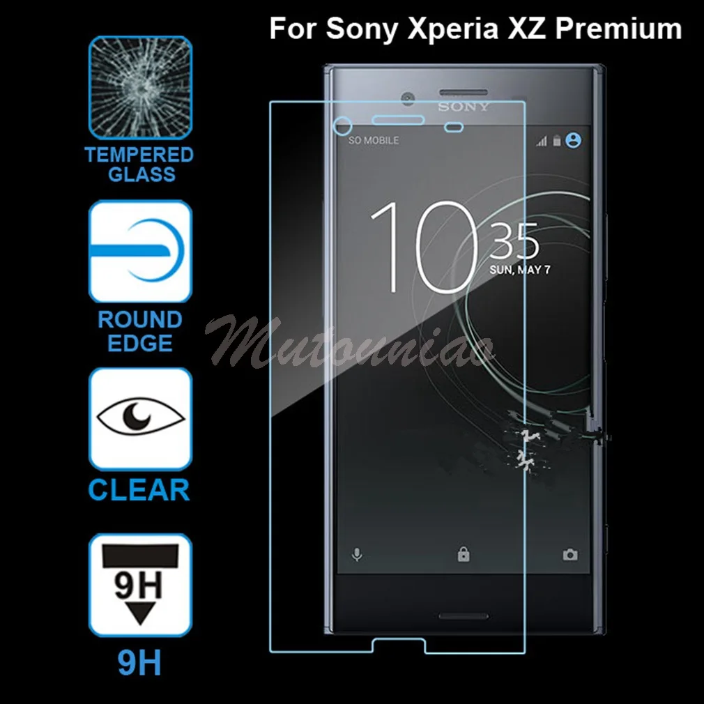 MuTouNiao для sony Xperia XZ Премиум прозрачная 9H Премиум Закаленное стекло Защитная пленка против царапин для sony XZ Премиум