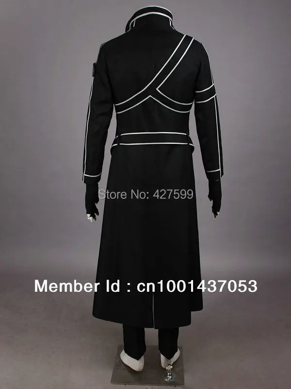 Меч Арт онлайн костюм Кирито для косплея|kirito cosplay costume|cosplay costumekirito |