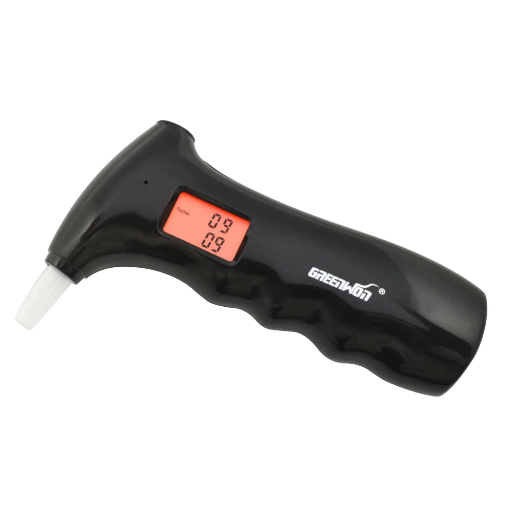Высокоточный Профессиональный полицейский цифровой алкотестер GREENWON Прямая