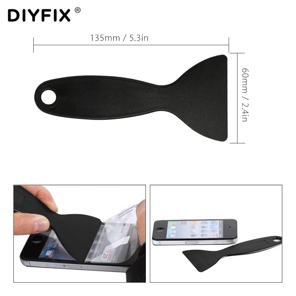 Пластиковый скребок DIYFIX для iPhone Samsung Huawei мобильный телефон защитная пленка