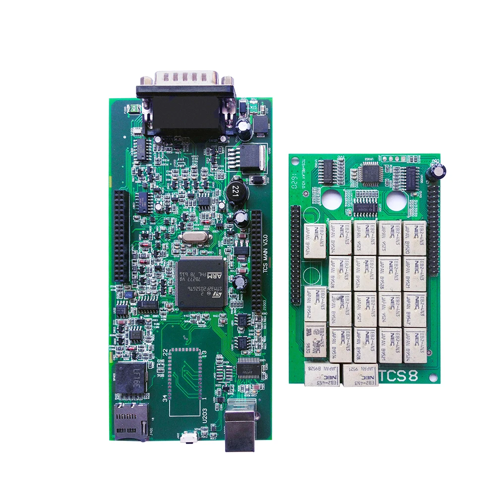 2014 R2 R3 TCS CDP сканер без bluetooth Новый VCI Диагностический Сканер 2 зеленая доска +