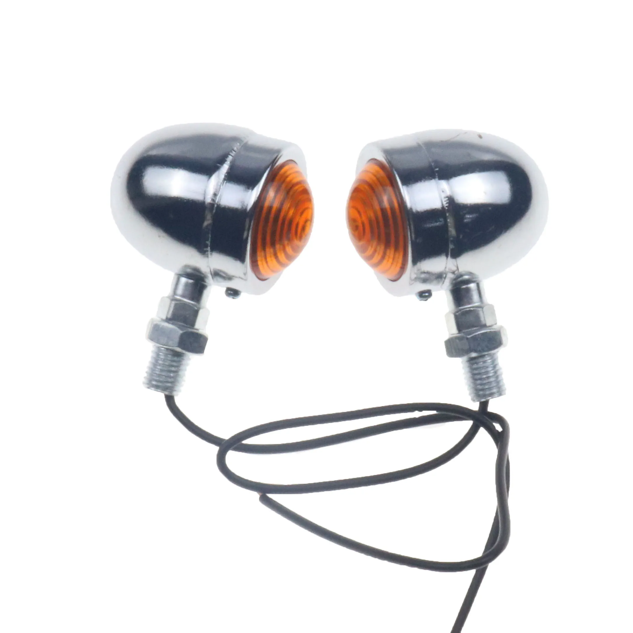 2 шт. мотоциклетная мини лампа поворота с патроном световой индикатор Mark lihgt