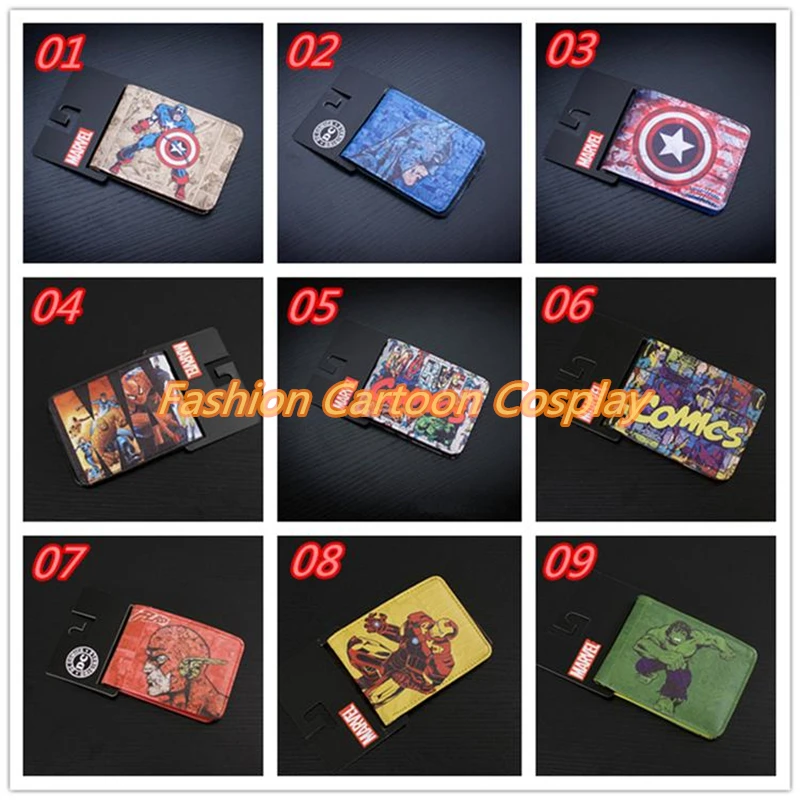 Кошелек Marvel с рисунком из мультфильма Звездные войны мстители Супермен