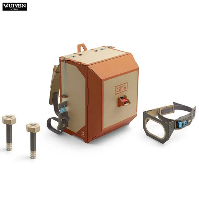 Чехол DIY картонный держатель аркадный кронштейн для nintendo NS switch LABO Бумажная модель игрушки - Цвет: Robot