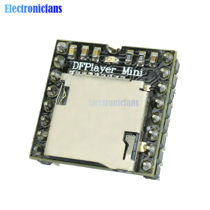 10 шт. мини модуль MP3 плеера TF карта U диск mp3 плеер аудио голосовой плата для Arduino DF