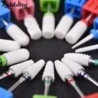 Rolabling 25 размеры Керамика и сверлами для ногтей фрезы электрическая машинка для маникюра, педикюра ногтей Полировка инструменты