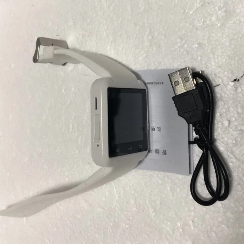 white without box Stepfly Bluetooth часы U8 для IOS IPhone 4/5S/6 samsung S4/Note 3 htc Android/IOS телефон смарт часы GT08 DZ09 - Цвет: white without box