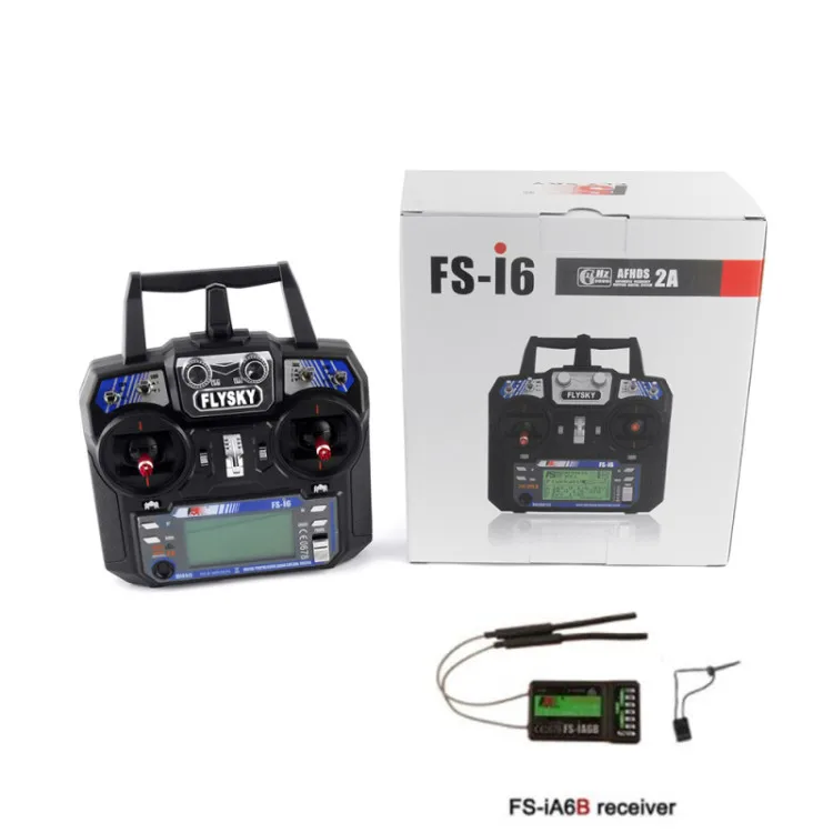 Flysky FS-i6 FS I6 2,4G 6ch RC передатчик контроллер FS-iA6 или FS-iA6B приемник для RC вертолет самолет Квадрокоптер планер Дрон