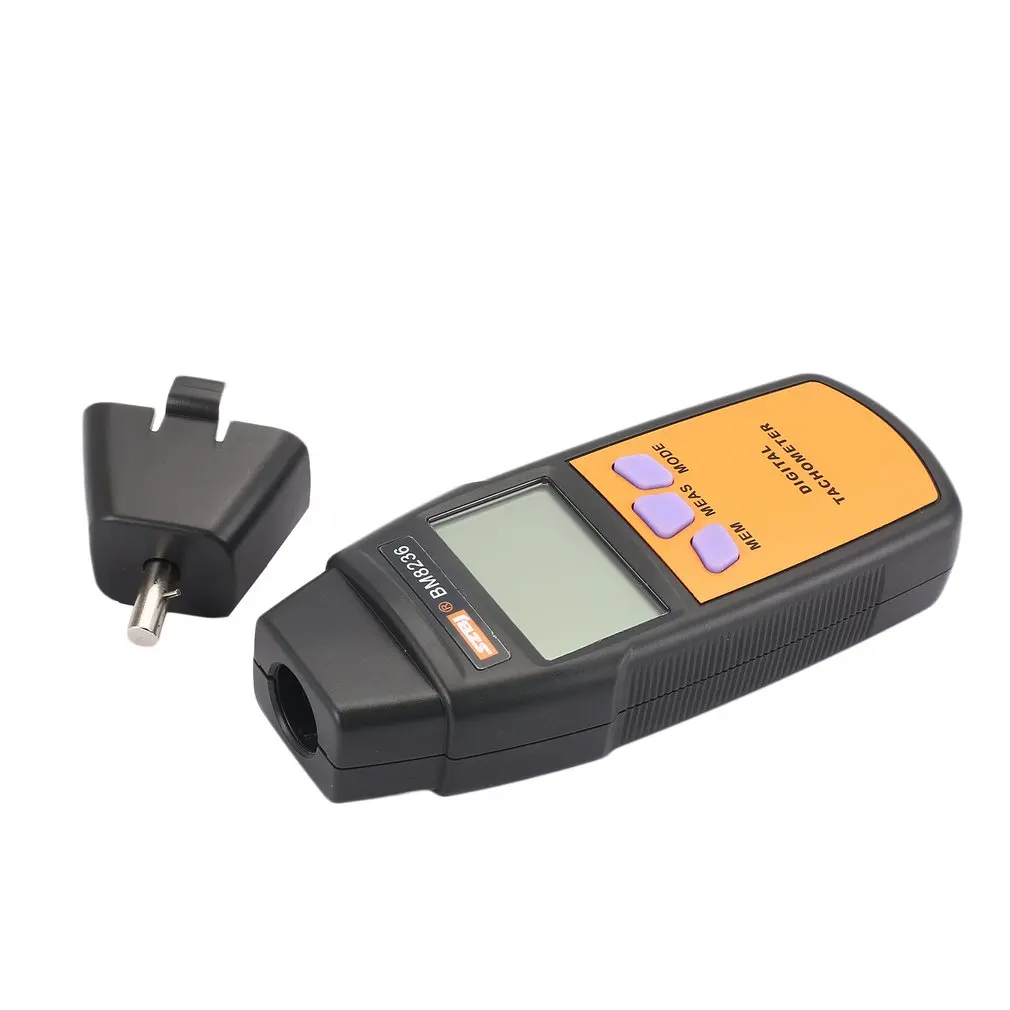 SZBJ BM8236 LCD цифровой лазерный тахометр Бесконтактный RPM тач тестер Измеритель
