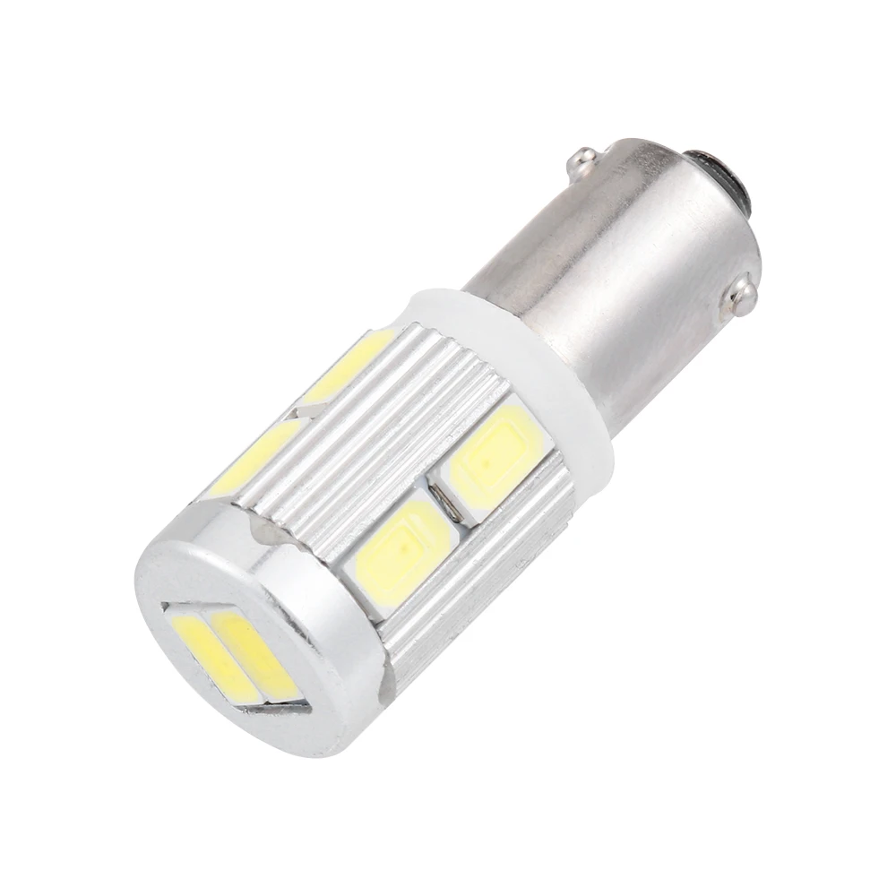 1 шт. BAX9S H6W 10SMD автомобисветильник поворотный сигнал светодиодный льные