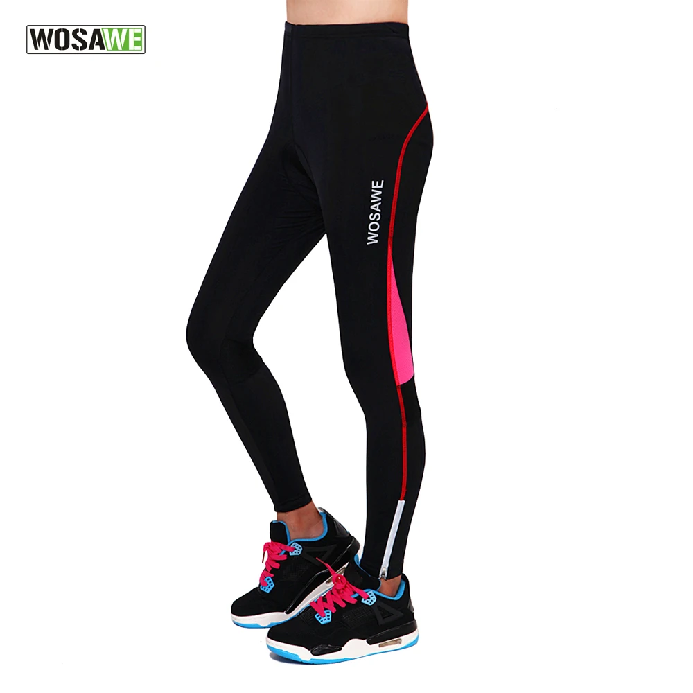 WOSAWE велосипедные штаны колготки спортивная одежда для женщин езды на велосипеде