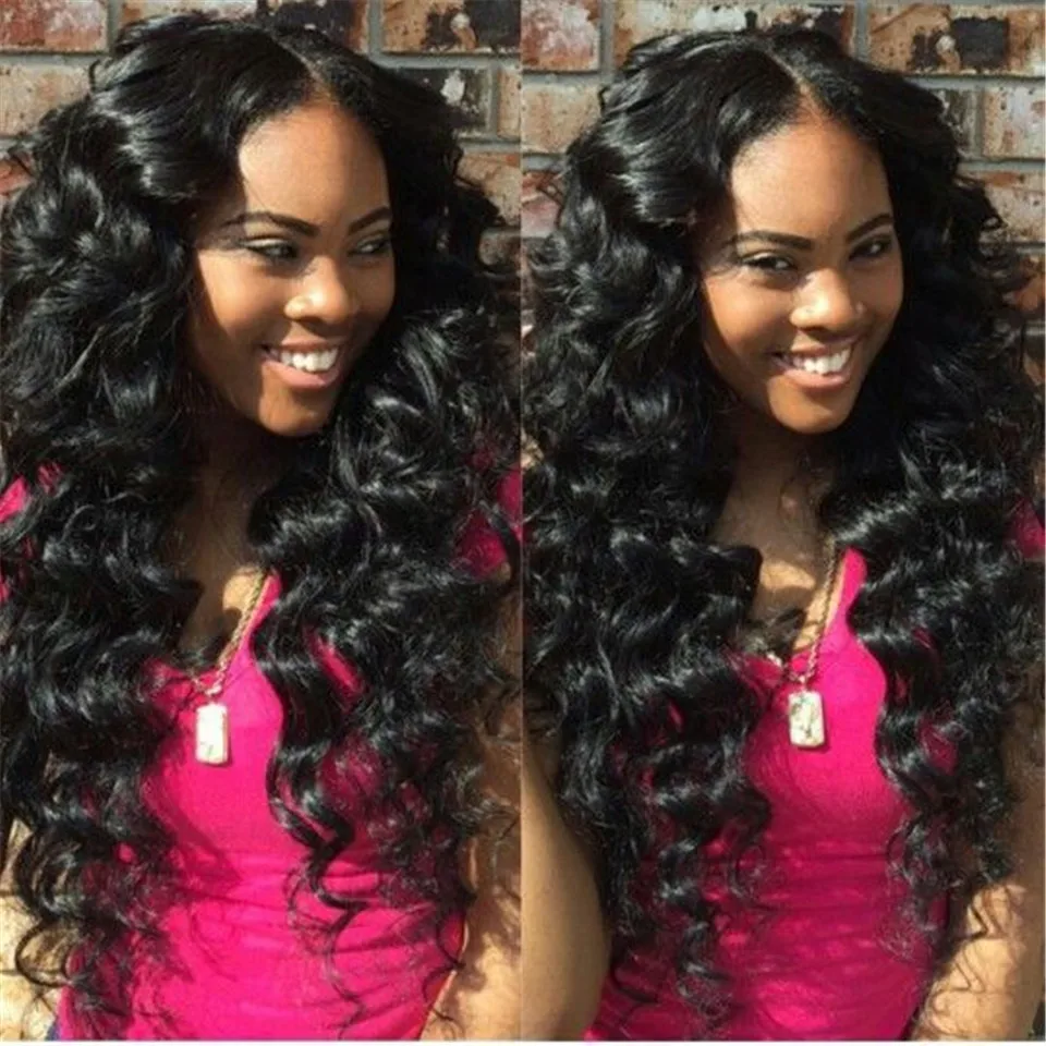 Необработанные 8А Бразильские Волосы Девственницы Объемная Волна 4 Шт. Королева