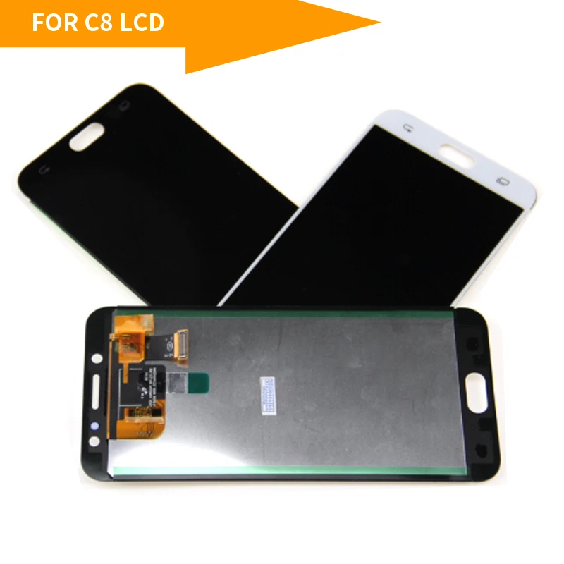 Настройка яркости ЖК дисплей для Samsung Galaxy C8 C710 C710F сенсорный экран дигитайзер