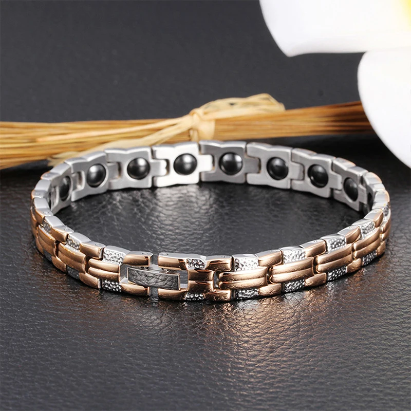 2016 модные женские браслеты из розового золота браслет нержавеющей стали большой